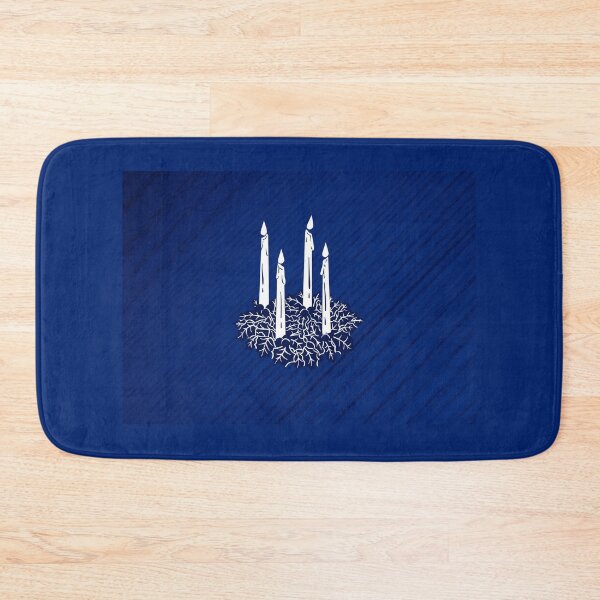 Item preview, Liturgical Blue with Advent Wreath designed and sold by CheekyGrace.