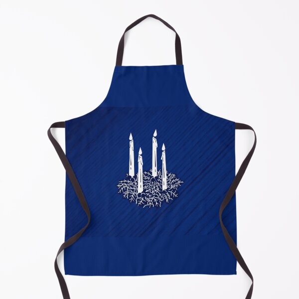 Item preview, Liturgical Blue with Advent Wreath designed and sold by CheekyGrace.