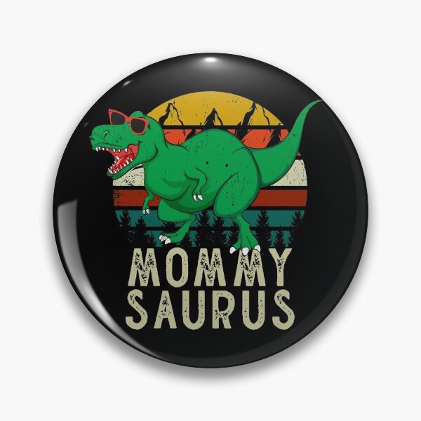 Item preview, 500 Teeth T-Rex MommySaurus Dinosaur Retro Sunset designed and sold by thecooltable.