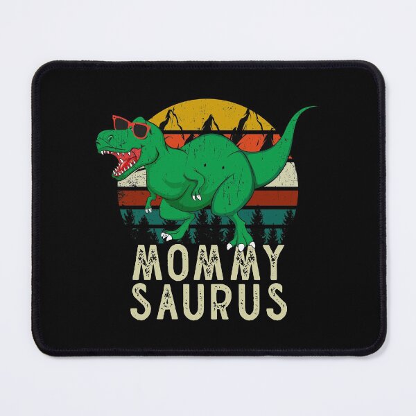 Item preview, 500 Teeth T-Rex MommySaurus Dinosaur Retro Sunset designed and sold by thecooltable.