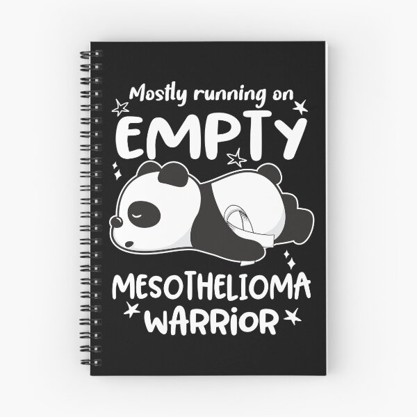 Item preview, Mesothelioma Awareness Mostly Running On Empty Mesothelioma Warrior designed and sold by GennieShop.