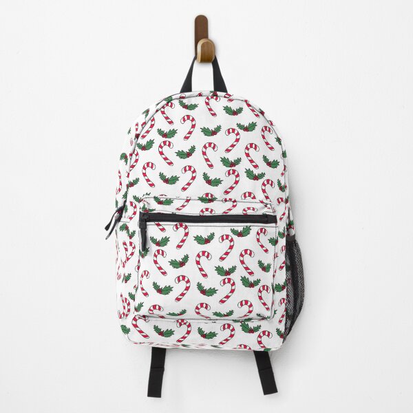 Item preview, Christmas Candy Canes and Holly Berry Cartoon Doodle Pattern, made by EndlessEmporium designed and sold by EndlessEmporium.
