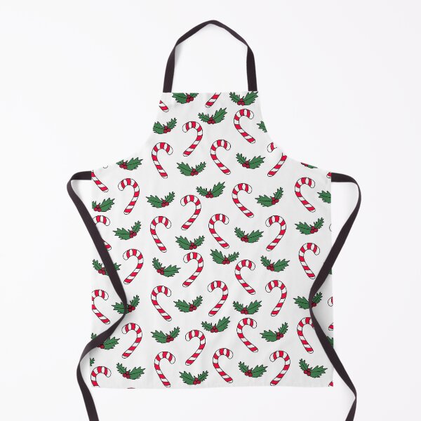Item preview, Christmas Candy Canes and Holly Berry Cartoon Doodle Pattern, made by EndlessEmporium designed and sold by EndlessEmporium.