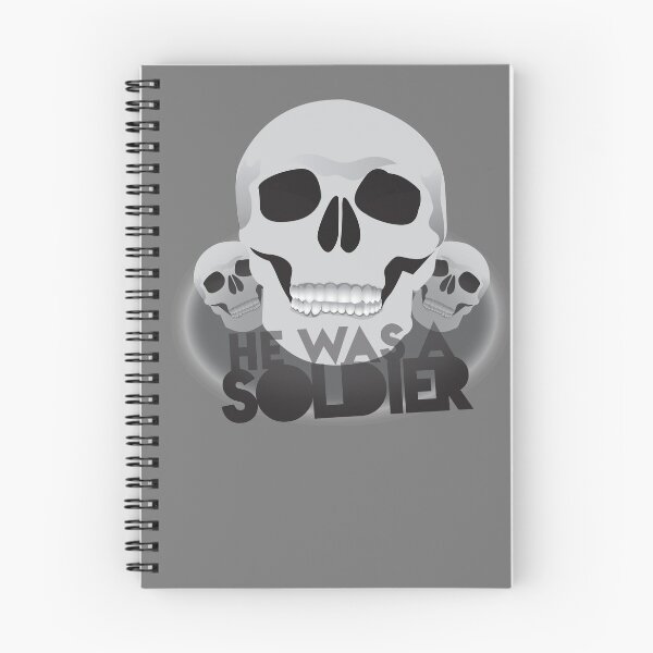 Item preview, He was a soldier skulls Malazan army insignia motif designed and sold by jazzydevil.