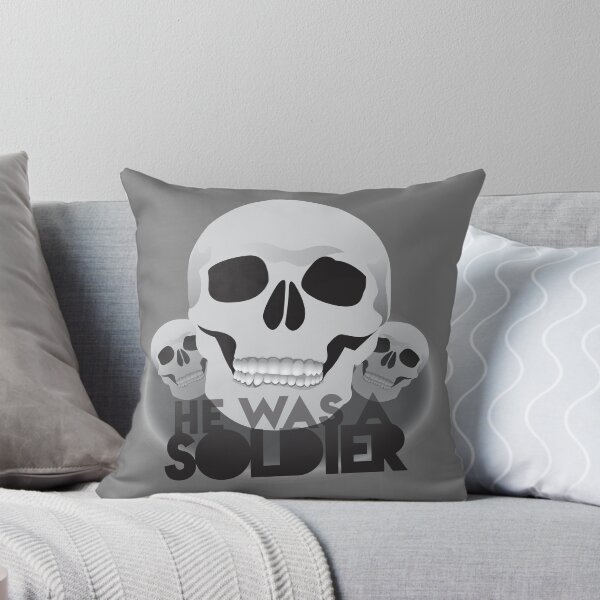 Item preview, He was a soldier skulls Malazan army insignia motif designed and sold by jazzydevil.