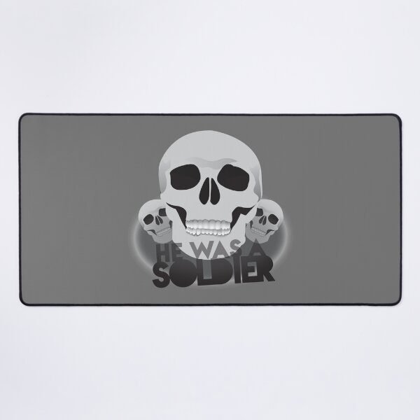 Item preview, He was a soldier skulls Malazan army insignia motif designed and sold by jazzydevil.
