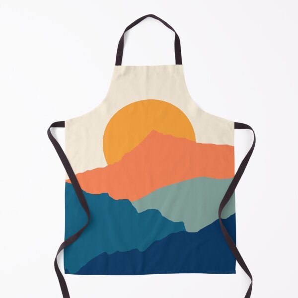 Item preview, Retro Mountain Sunset designed and sold by ind3finite.