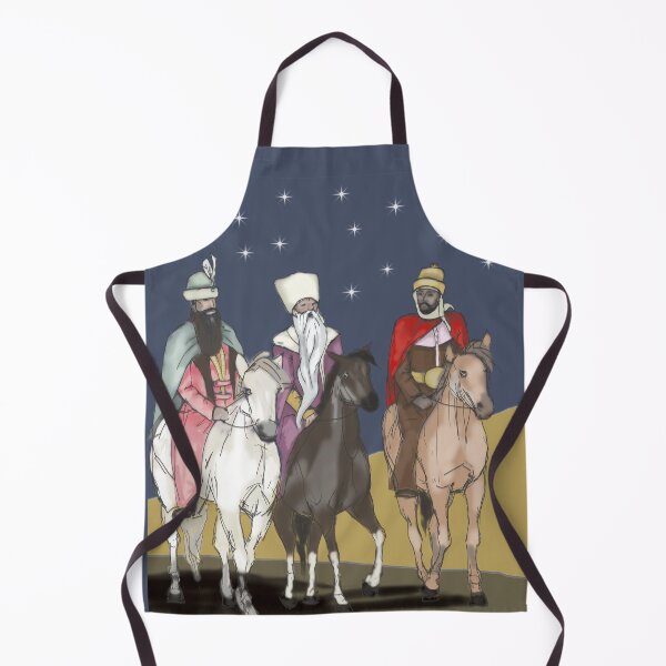 Item preview, The Three Wise Men Rough Graphite Watercolor - Religious Christmas designed and sold by ViewerEqualsPhoton.