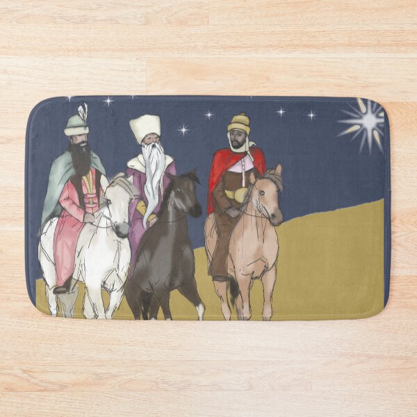 Item preview, The Three Wise Men Rough Graphite Watercolor - Religious Christmas designed and sold by ViewerEqualsPhoton.