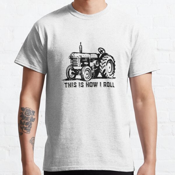 This is how I roll vintage tractor Classic T-Shirt