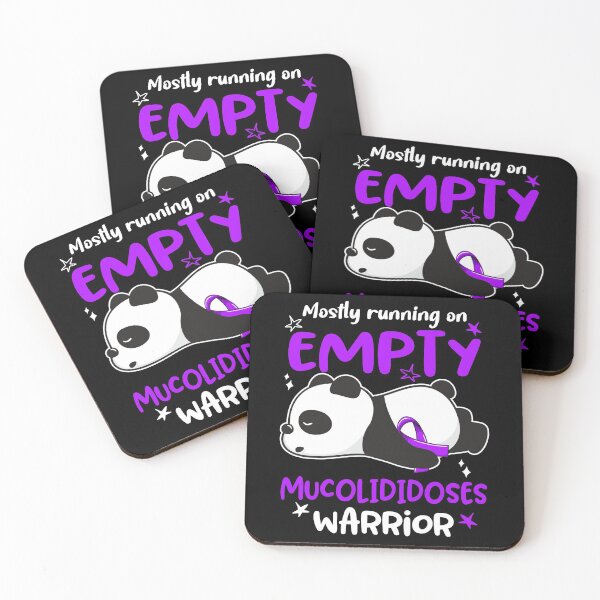 Item preview, Mucolididoses Awareness Mostly Running On Empty Mucolididoses Warrior designed and sold by GennieShop.