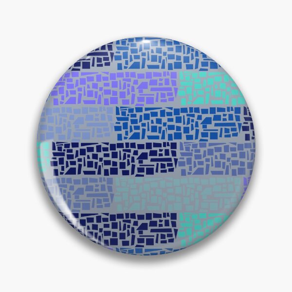 Item preview, Blue Gray Bricks Abstract Pattern designed and sold by AlinaSCorner.