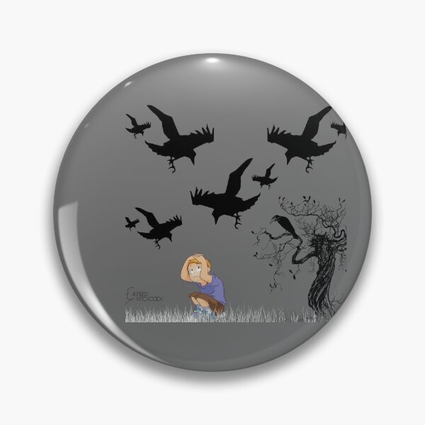 Item preview, "The Birds" By Alfred Hitcock designed and sold by PhoeniXDreamer.