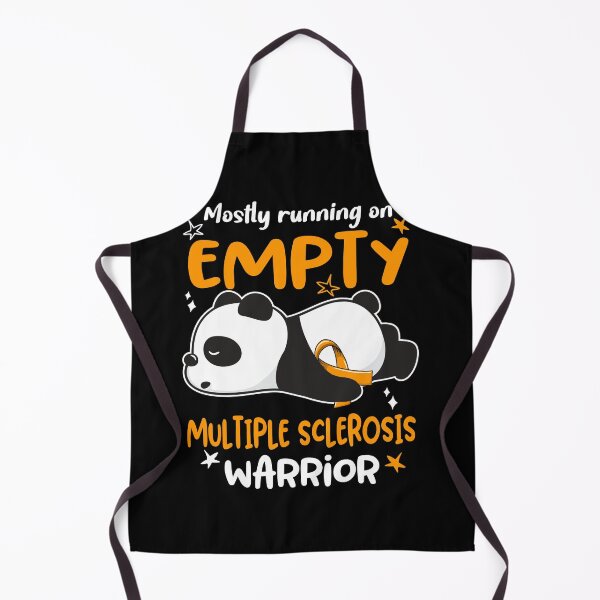 Item preview, Multiple Sclerosis Awareness Mostly Running On Empty Multiple Sclerosis Warrior designed and sold by GennieShop.