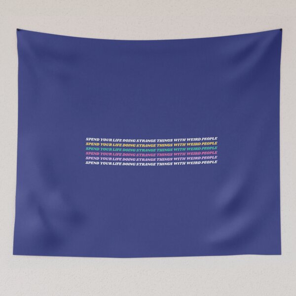 Item preview, spend life doing strange things with weird people designed and sold by dorento07.