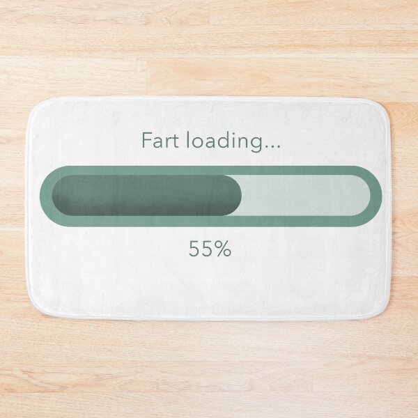 Item preview, Green Fart Loading Bar 55% designed and sold by Neteshez.