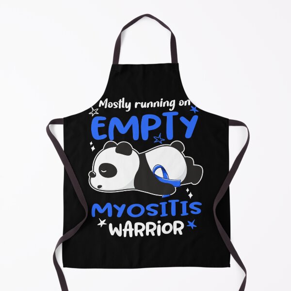 Item preview, Myositis Awareness Mostly Running On Empty Myositis Warrior designed and sold by GennieShop.