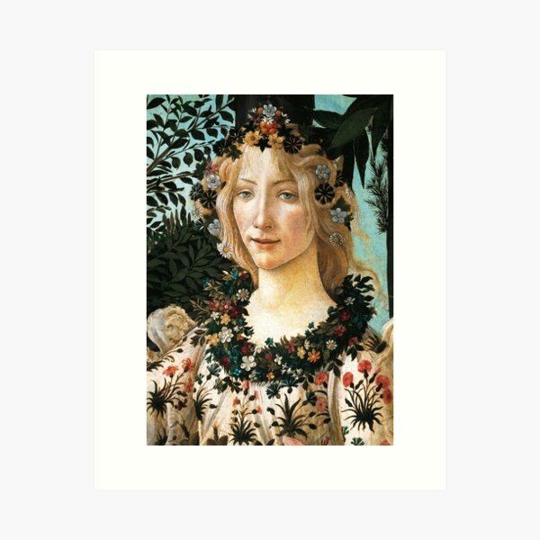 Item preview, Sandro Botticelli "Primavera (Spring)" - Flora designed and sold by Alexandra Dahl.