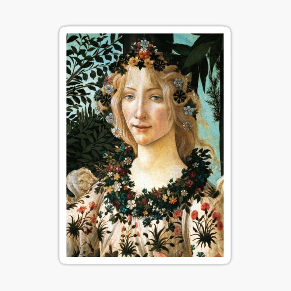 Item preview, Sandro Botticelli "Primavera (Spring)" - Flora designed and sold by Alexandra Dahl.
