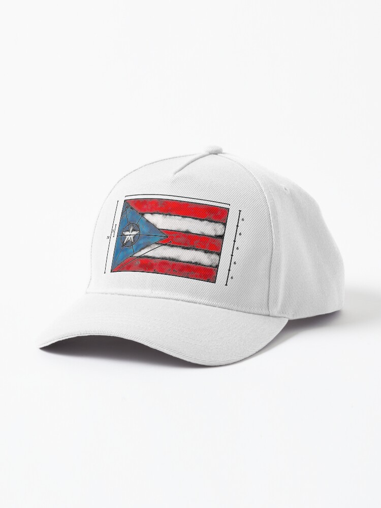 Puerto Rico Flag baseball hat