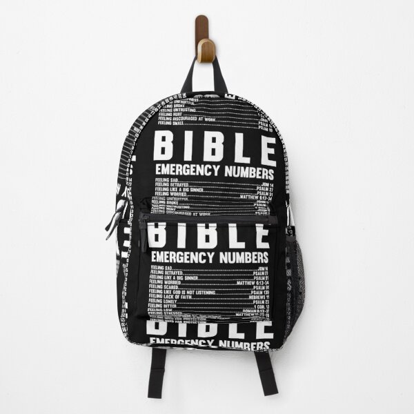 Item preview, Bible Emergency Numbers Hotline Classic designed and sold by LAXIR.