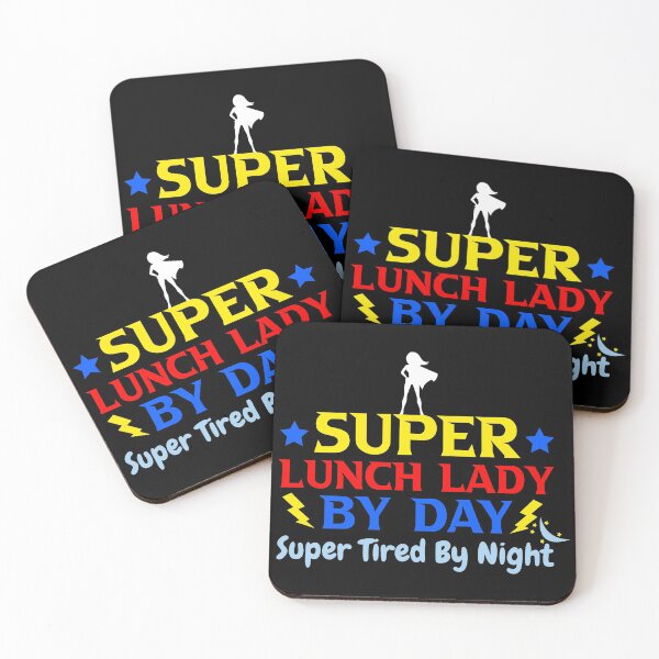 Item preview, Super Lunch Lady By Day Tired By Night designed and sold by BahiaStyle.