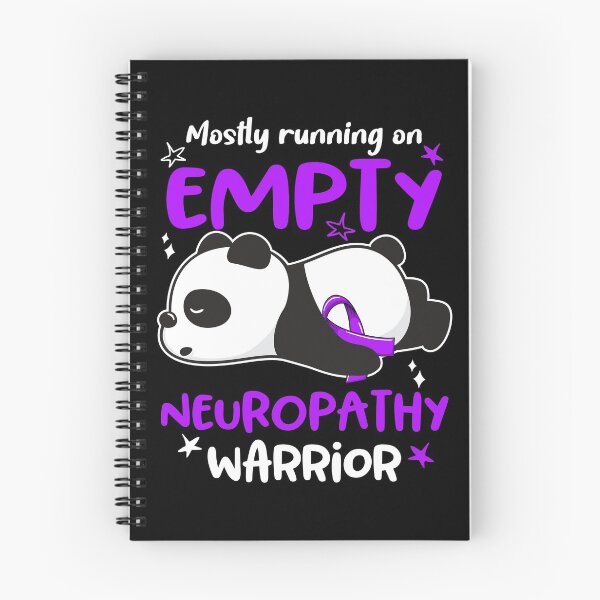 Item preview, Neuropathy Awareness Mostly Running On Empty Neuropathy Warrior designed and sold by GennieShop.