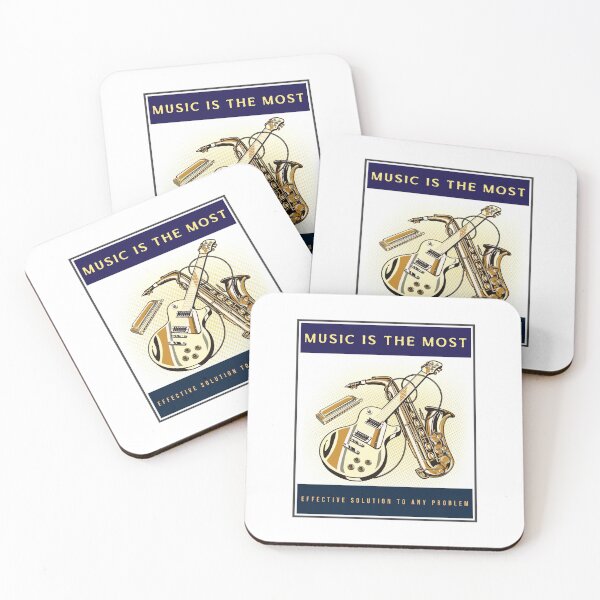 Item preview, Music Is The Most Effective Solution To Any Problem designed and sold by protegra.