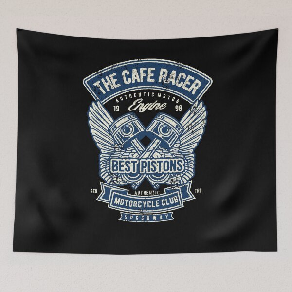 Item preview, CAFERACER CAFE RACER MOTORCYCLE BIKER designed and sold by THE SUPERIORS SHIRT SHOP.