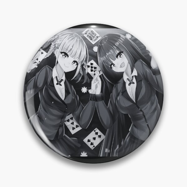 Item preview, Kakegurui - Kirari Momobami And Yumeko Jabami designed and sold by kawaii4life.