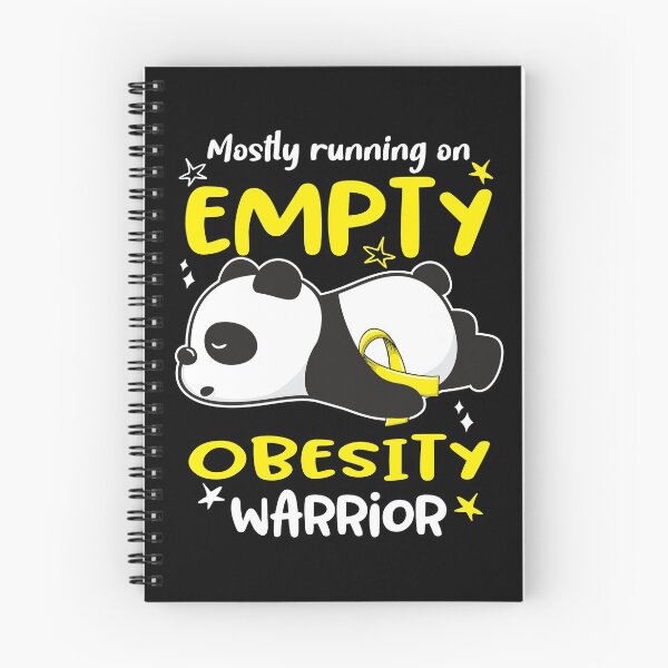 Item preview, Obesity Awareness Mostly Running On Empty Obesity Warrior designed and sold by GennieShop.