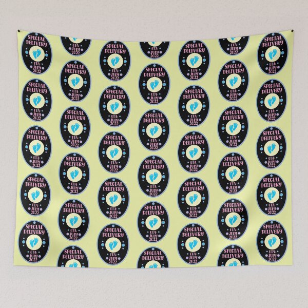 Item preview, Special Delivery due date July designed and sold by sandpiperstudio.