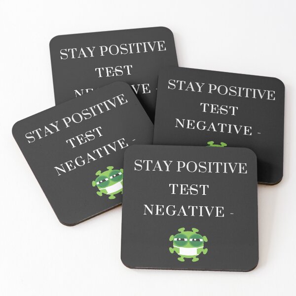 Item preview, VACCINE DESIGN STAY POSITIVE, TEST NEGATIVE designed and sold by DoloresAlaire.