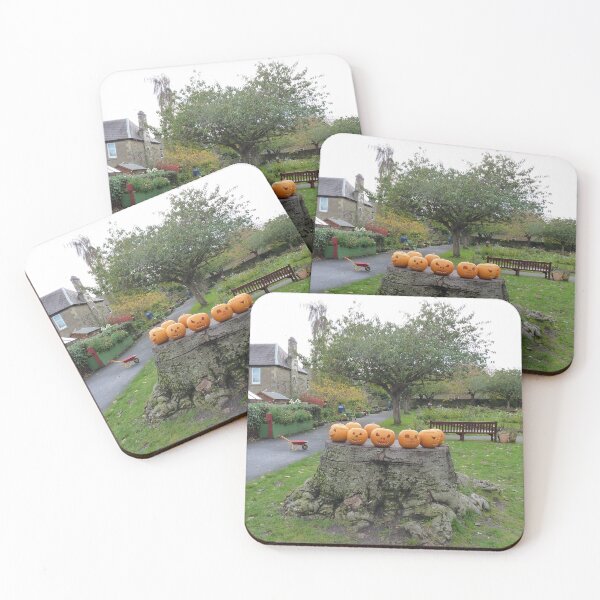 Item preview, Seven Pumpkins on a Stump designed and sold by Yonmei.