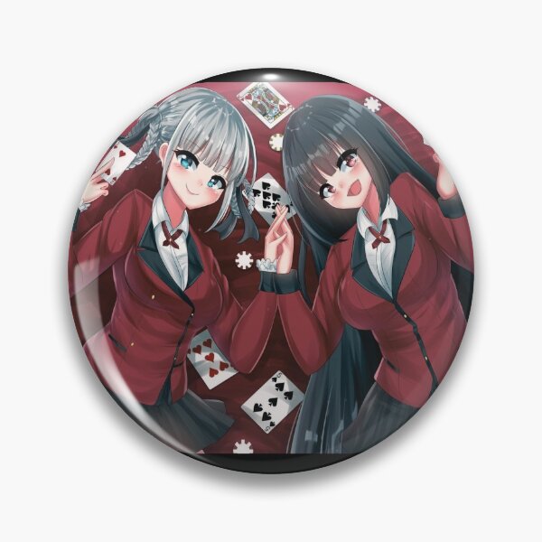 Item preview, Kakegurui - Kirari Momobami And Yumeko Jabami designed and sold by kawaii4life.