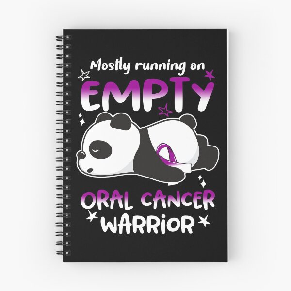 Item preview, Oral Cancer Awareness Mostly Running On Empty Oral Cancer Warrior designed and sold by GennieShop.