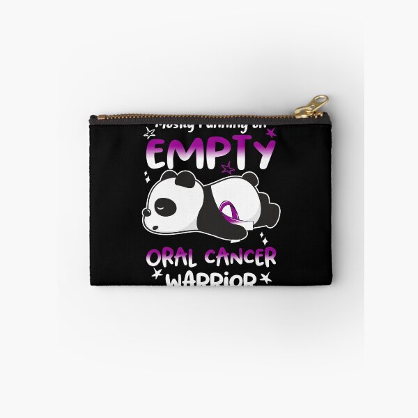 Item preview, Oral Cancer Awareness Mostly Running On Empty Oral Cancer Warrior designed and sold by GennieShop.