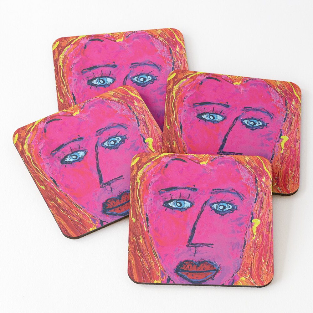 Item preview, Coasters (Set of 4) designed and sold by RandaRubyRed.