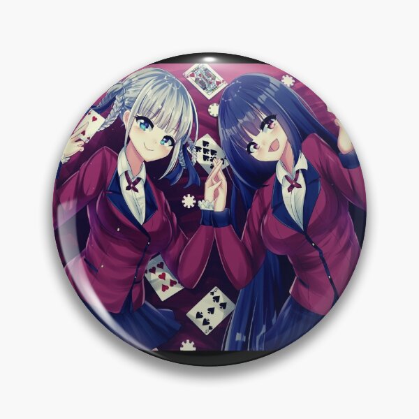 Item preview, Kakegurui - Kirari Momobami And Yumeko Jabami designed and sold by kawaii4life.