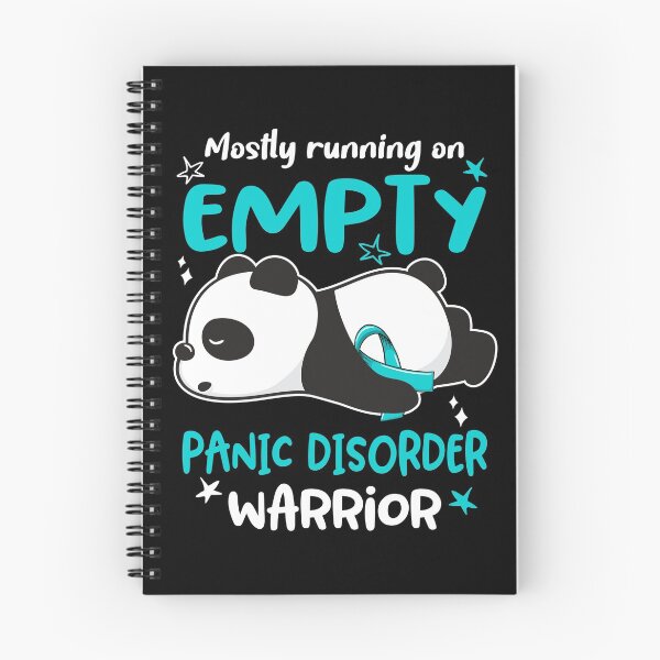 Item preview, Panic Disorder Awareness Mostly Running On Empty Panic Disorder Warrior designed and sold by GennieShop.