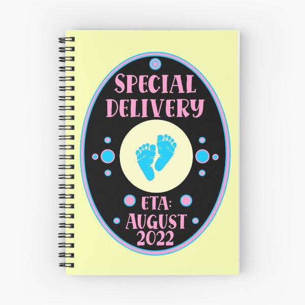Item preview, Special Delivery due date August 2022 designed and sold by sandpiperstudio.