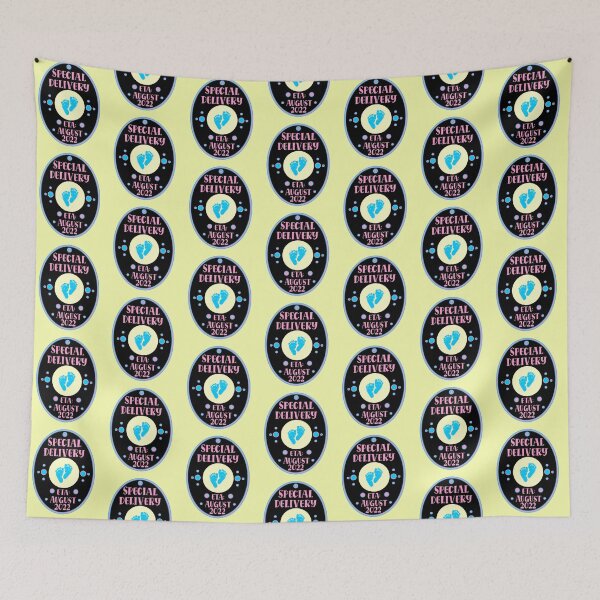 Item preview, Special Delivery due date August 2022 designed and sold by sandpiperstudio.