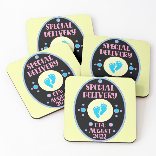 Item preview, Special Delivery due date August 2022 designed and sold by sandpiperstudio.