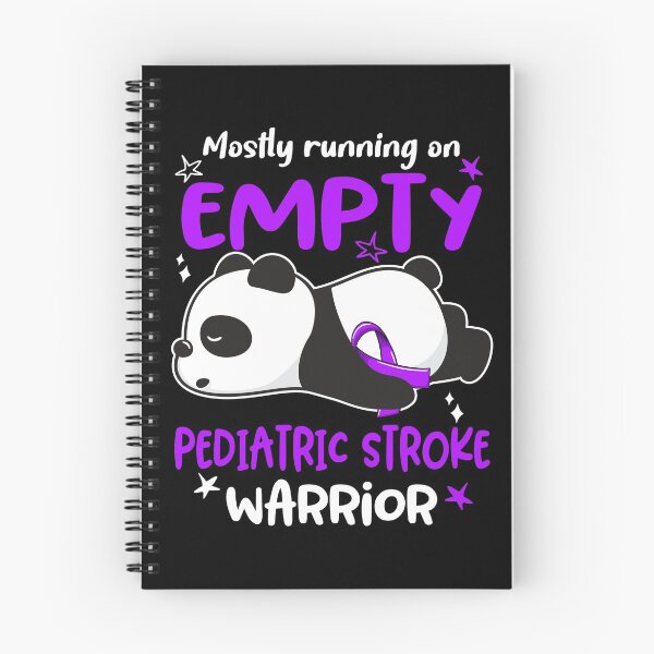 Item preview, Pediatric Stroke Awareness Mostly Running On Empty Pediatric Stroke Warrior designed and sold by GennieShop.