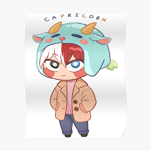 "Shoto Dresses As His Zodiac Sign ver.2" Poster by minggchoww Redbubble