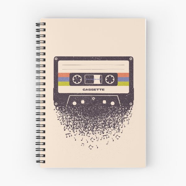 Item preview, Cassette Swan Song Musical Notes by Tobe Fonseca designed and sold by Tobe Fonseca®.