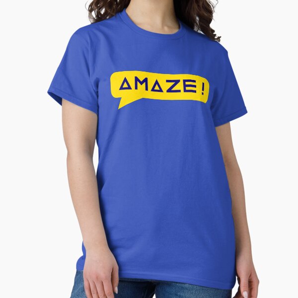 Item preview, Project Hail Mary - Amaze! (Blue on Yellow) |  designed and sold by PixelsandPulp.