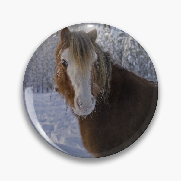 Item preview, Welsh Pony Standing in the Snow designed and sold by ScienceSource.