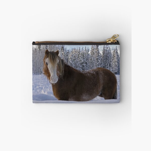Item preview, Welsh Pony Standing in the Snow designed and sold by ScienceSource.