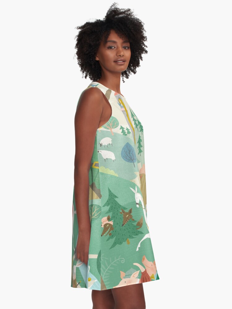 Alternate view of The Land of Enchantment A-Line Dress